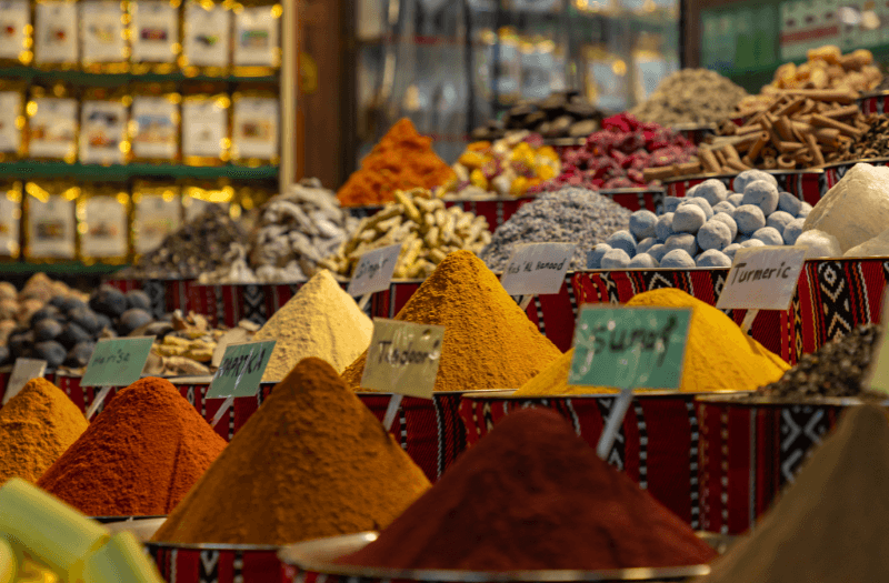 Shopping Experience in Dubai: spice souks