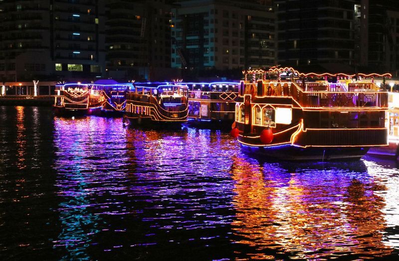 Dubai Marina at Night