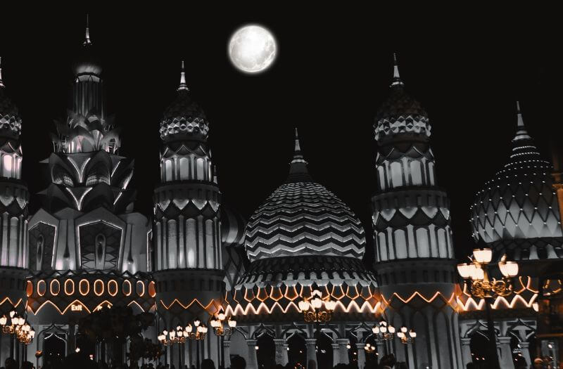 Global Village at Night
